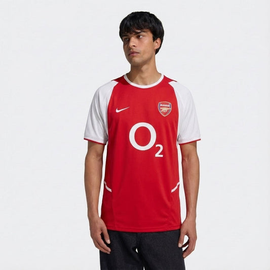 Camisa Retrô Arsenal Home 2002/04
