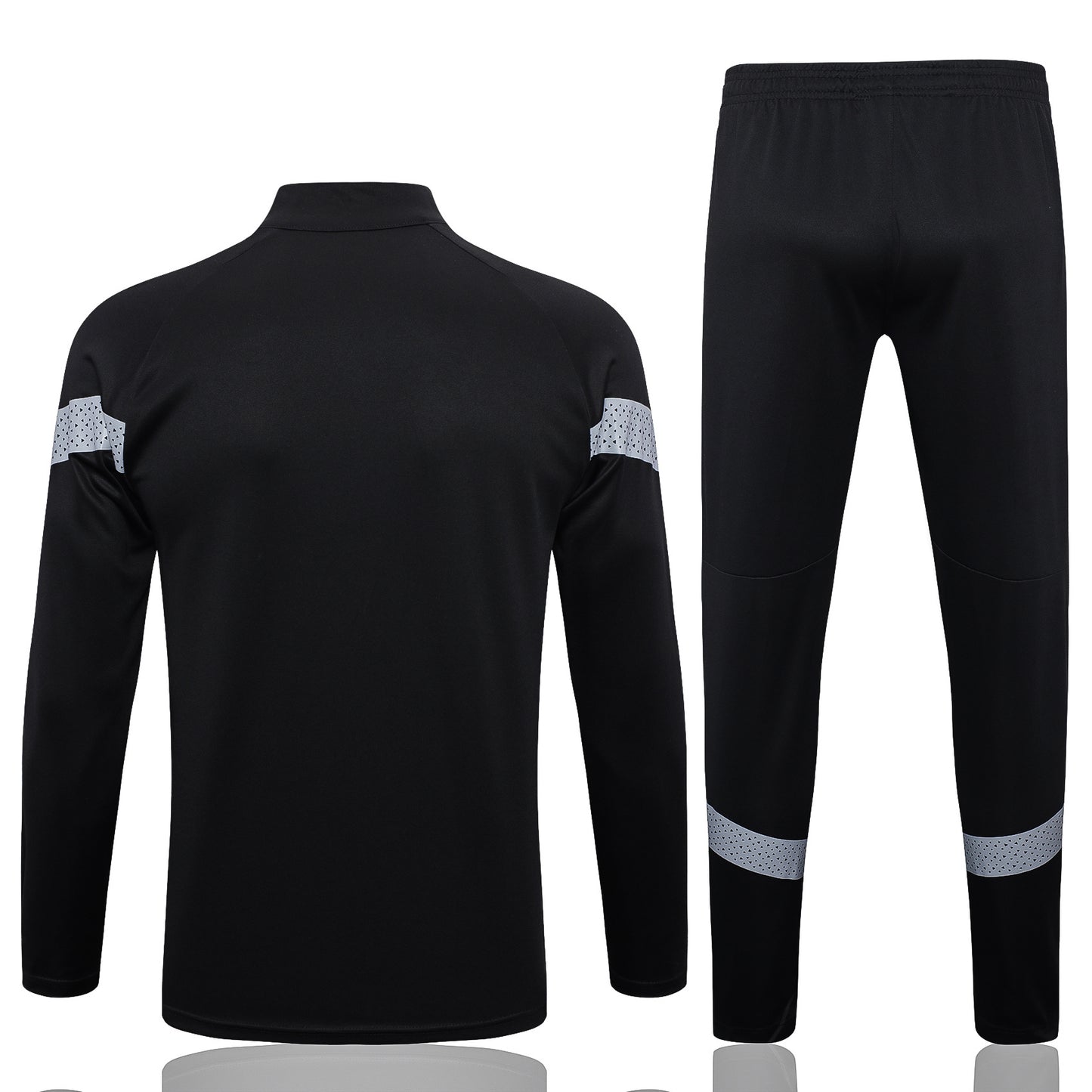 Kit de Treino AC Milan - Conjunto Manga Longa Preto