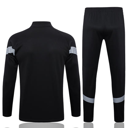 Kit de Treino AC Milan - Conjunto Manga Longa Preto