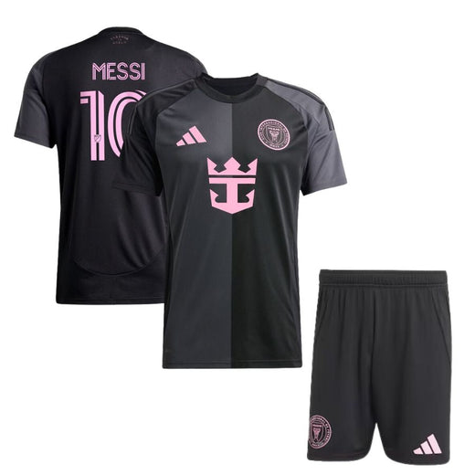 Kids Kit Inter Miami CF Lionel 10 Away Fan Jersey 2025/26