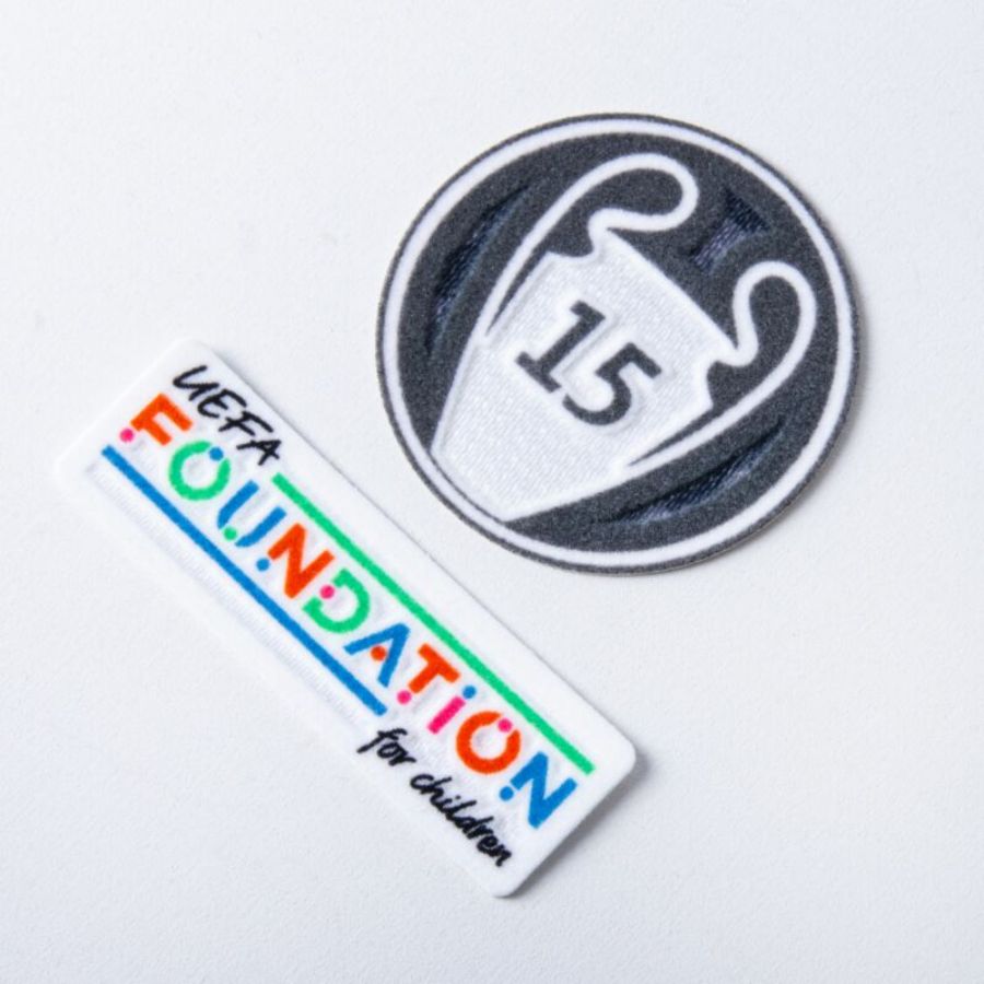 Real Madrid Endrick 16 Home Fan Jersey 2024/25 Patches UCL UEFA Foundation (Official Printing)