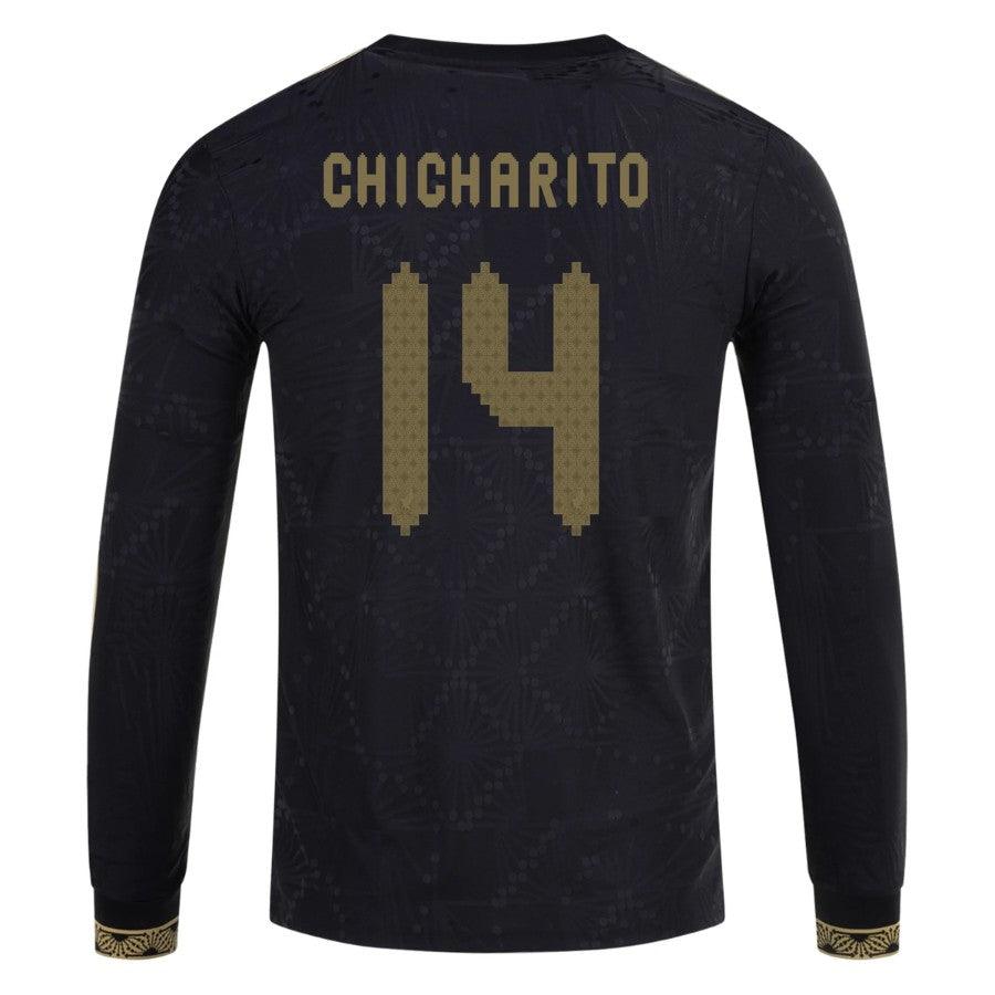 Mexico Chicharito 2025 Special Edition Long Sleeve Third Player Version Jersey by [Slim Fit]