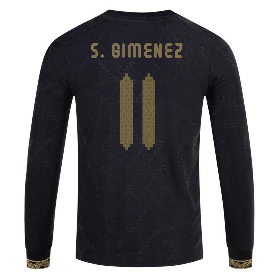 Mexico Santiago Giménez 2025 Special Edition Long Sleeve Third Player Version Jersey by [Slim Fit]