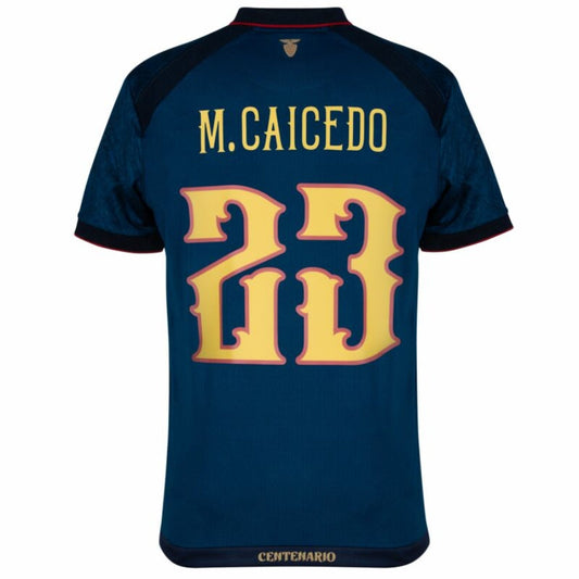 Ecuador M. Caicedo 23 Away Fan Jersey 2024/25