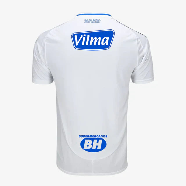 Camiseta visitante del Cruzeiro 2025/26 Adidas (con patrocinadores)