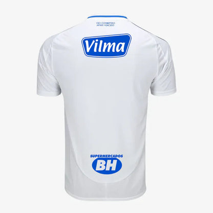 Camiseta visitante del Cruzeiro 2025/26 Adidas (con patrocinadores)