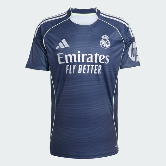 Camiseta visitante del Real Madrid 2025/26 negra