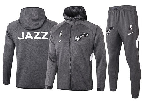Kit negro de Utah Jazz para hombre