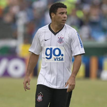 Retrô Corinthians Titular 2009 Branca Masculina