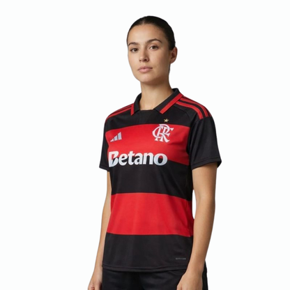 Camisa Flamengo Feminina  2026/27 Home - Fan Version Women Betano