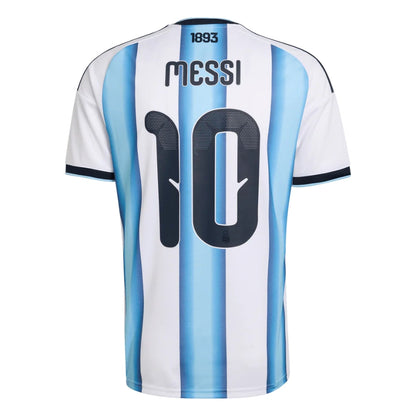 Kids Kit Argentina Home 10 Fan Jersey Shirt 2026 World Cup