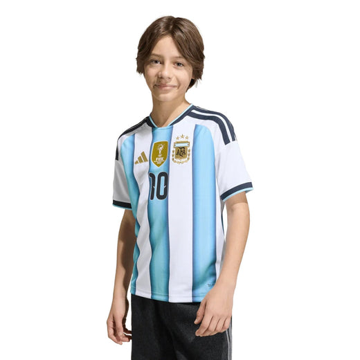 Kids Kit Argentina Home 10 Fan Jersey Shirt 2026 World Cup
