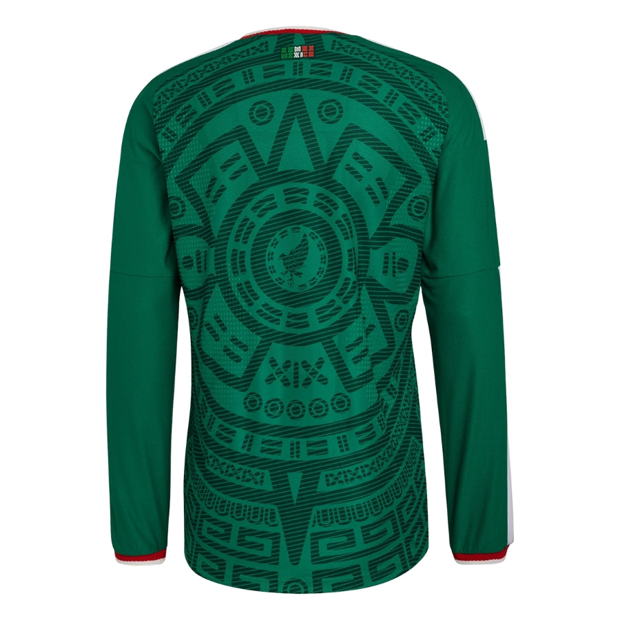 Mexico Home Long Sleeve Shirt 2026 World Cup - Player Version [Slim Fit]