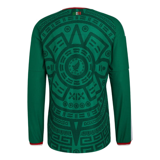 Mexico Home Long Sleeve Shirt 2026 World Cup - Player Version [Slim Fit]