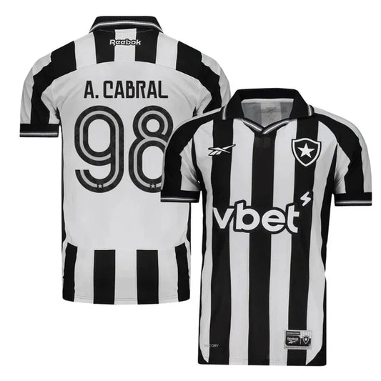 Botafogo A.Cabral 98 Home Fan Jersey 2025/26 - Fan Version