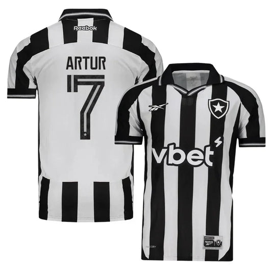 Botafogo Artur 7 Home Fan Jersey 2025/26 - Fan Version
