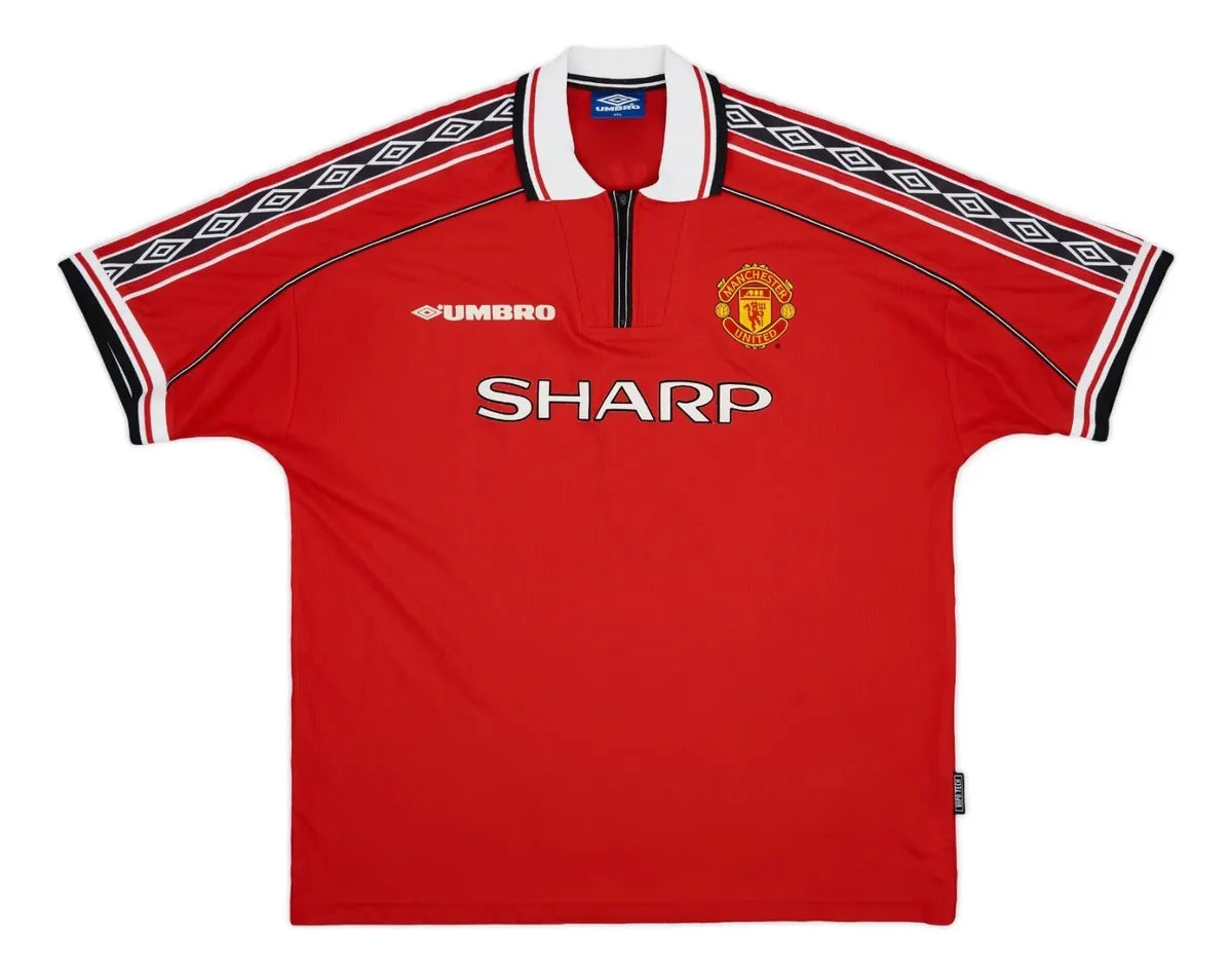 Manchester United Home Shirt Beckham #7 1998-99