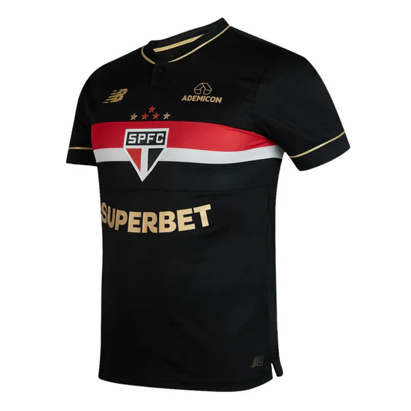 Jersey Sao Paulo Tricolor Third 25/26 - Black - Fan version