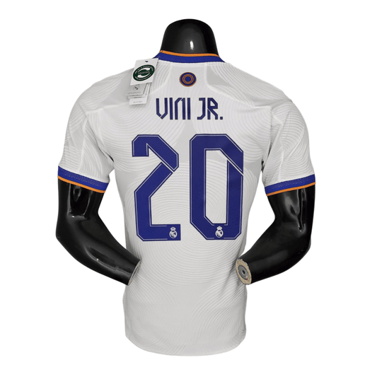 Real Madrid Home 2021/22 FIFA WCC Patch UCL UEFA Foundation Patches - Player Version [Slim Fit]
