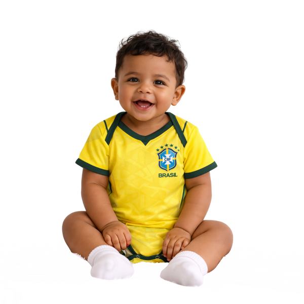 Body Baby Brazil Yellow/Green Brazil Word Cup 2026