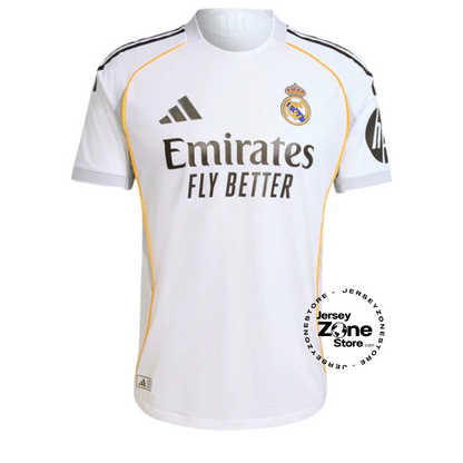 Real Madrid 25/26 I Home Jersey - Player Authentic Player [Slim Fit] Player [Slim Fit] Player [Slim Fit] Version - Slim Fit
