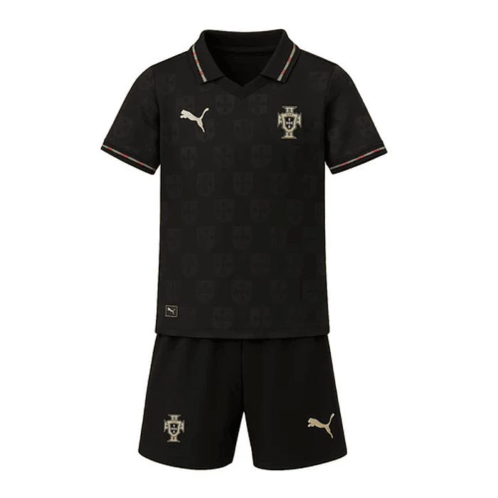 Portugal Pantera Negra 2026 Kit Kids #7