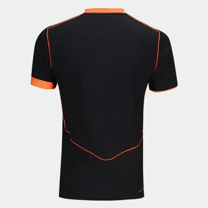 Nike Corinthians Jersey (Total 90) Third Kit 2025 - Black and Orange - Men's - Player 