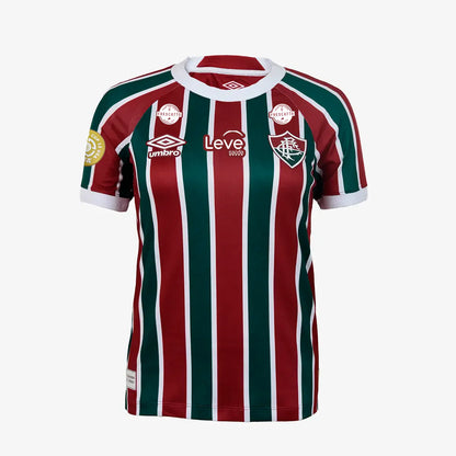 Camisa Feminina Umbro Fluminense 2025/26 I - All Sponsor e Patch Mundial