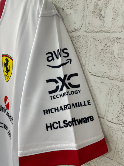 Scuderia Ferrari F1 2025 Team Set Up T-shirt Formula 1