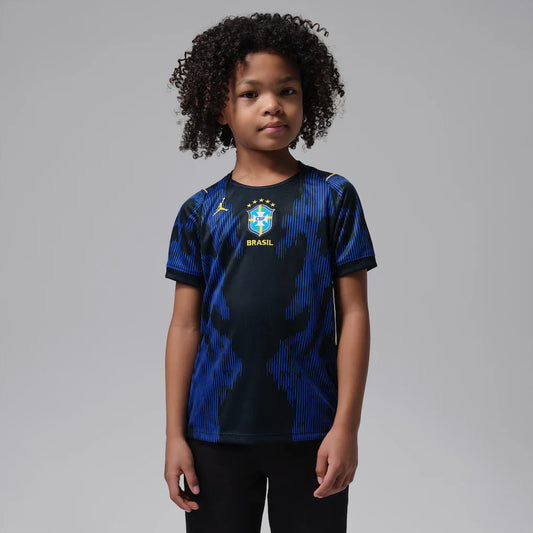 Brazil Kids Jordan Away 2026 World Cup - Kit Kids Brazil