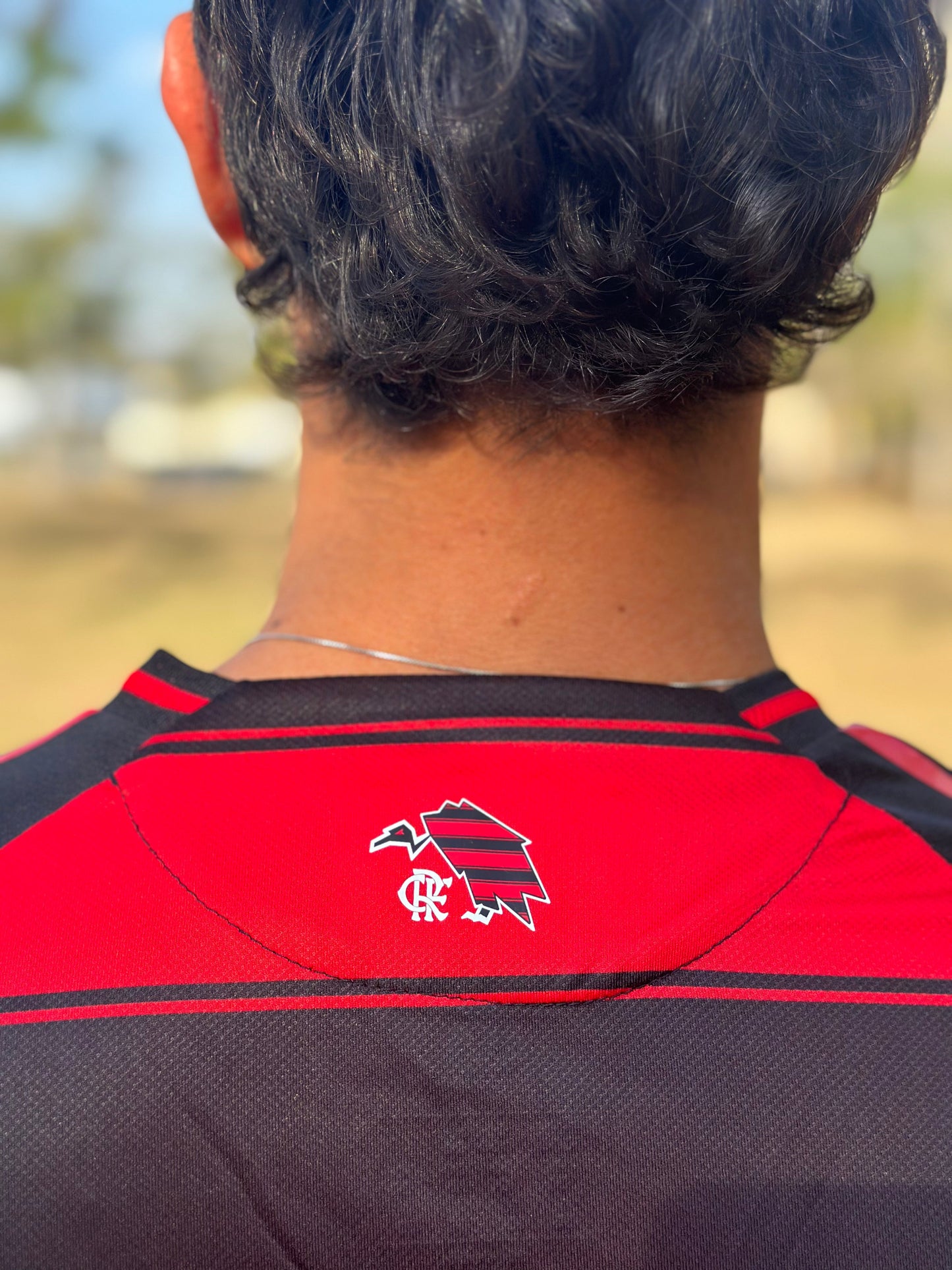Camiseta local del Flamengo 2025, versión para aficionados, Adidas, para hombre - Rojo y negro