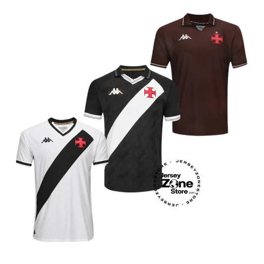 Vasco da Gama Home, Away e Third 2025/26 - Kit 3 - Fan Version