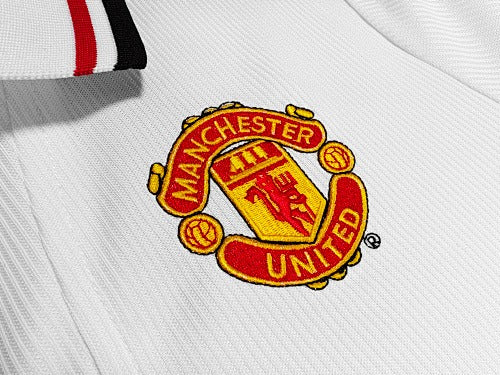 Mangas longas: Manchester United Branco Retro 1998/99