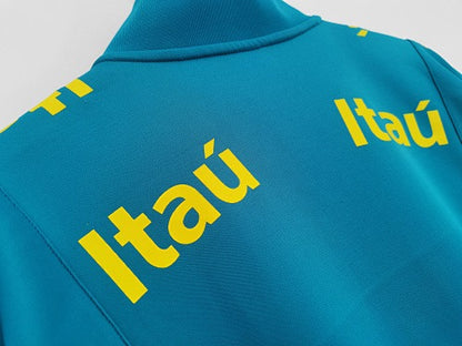 Brazil Lake Retro Blue Jacket 2022/23