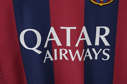 Mangas largas: Barcelona Retro 2014/15 Local