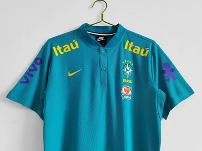 Brazil Lake Blue Polo Retro 2021