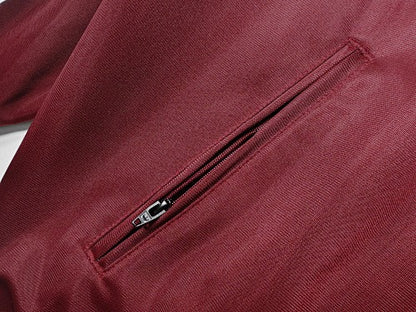 Jacket esportiva x Oasis Touring Flamebird Blusa Borgonha