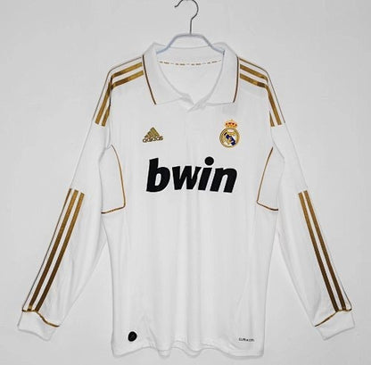 Long sleeves: Real Madrid Retro 2011/12 Home