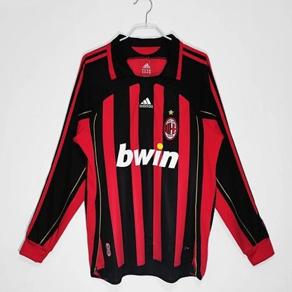 Long sleeves: AC Milan Retro 2006/07 Home