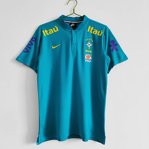 Brazil Lake Blue Polo Retro 2021