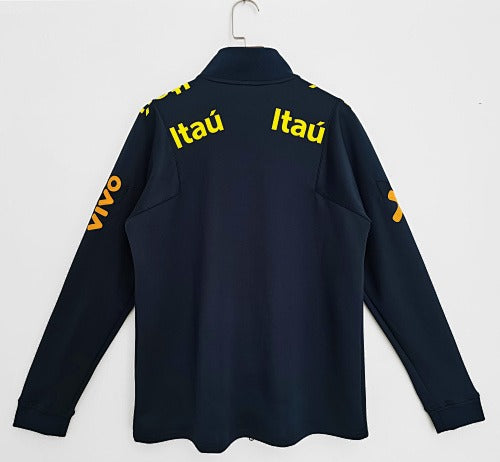 Brazil Casaco Blue Retro 2022/23
