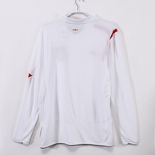 Long sleeves: England Retro 2006 Home