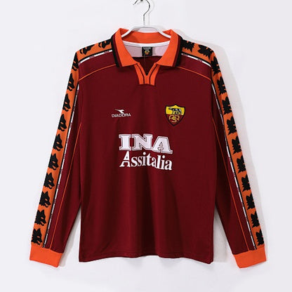 Mangas largas: Roma Retro 1998/99 Inicio