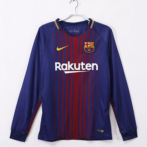 Mangas largas: Barcelona Retro 2017/18 Local