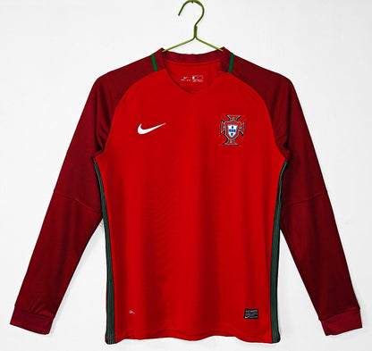 Mangas compridas: Portugal Retro 2016 Home