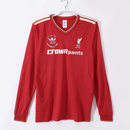 Camiseta de manga larga: Liverpool Retro 1986/87 Local