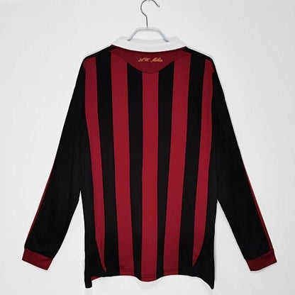 Long sleeves: AC Milan Retro 2009/10 Home