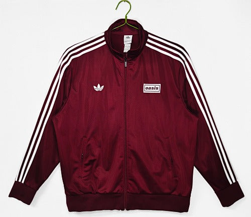 Jacket esportiva x Oasis Touring Flamebird Blusa Borgonha