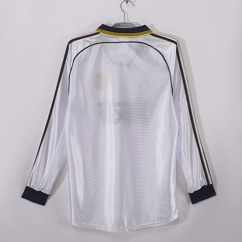 Mangas longas: Real Madrid Retro 1998/00 Home