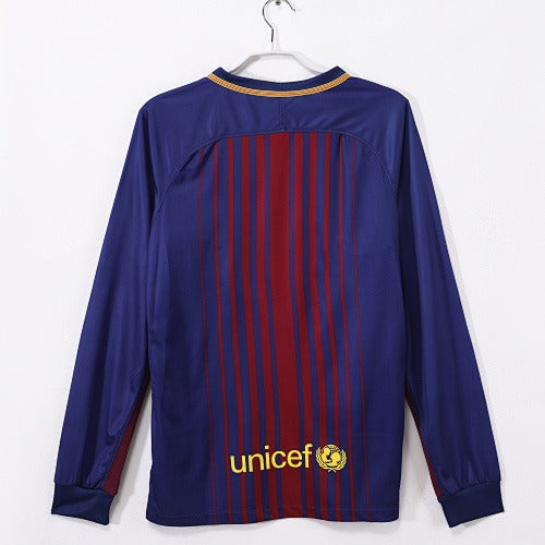 Mangas largas: Barcelona Retro 2017/18 Local